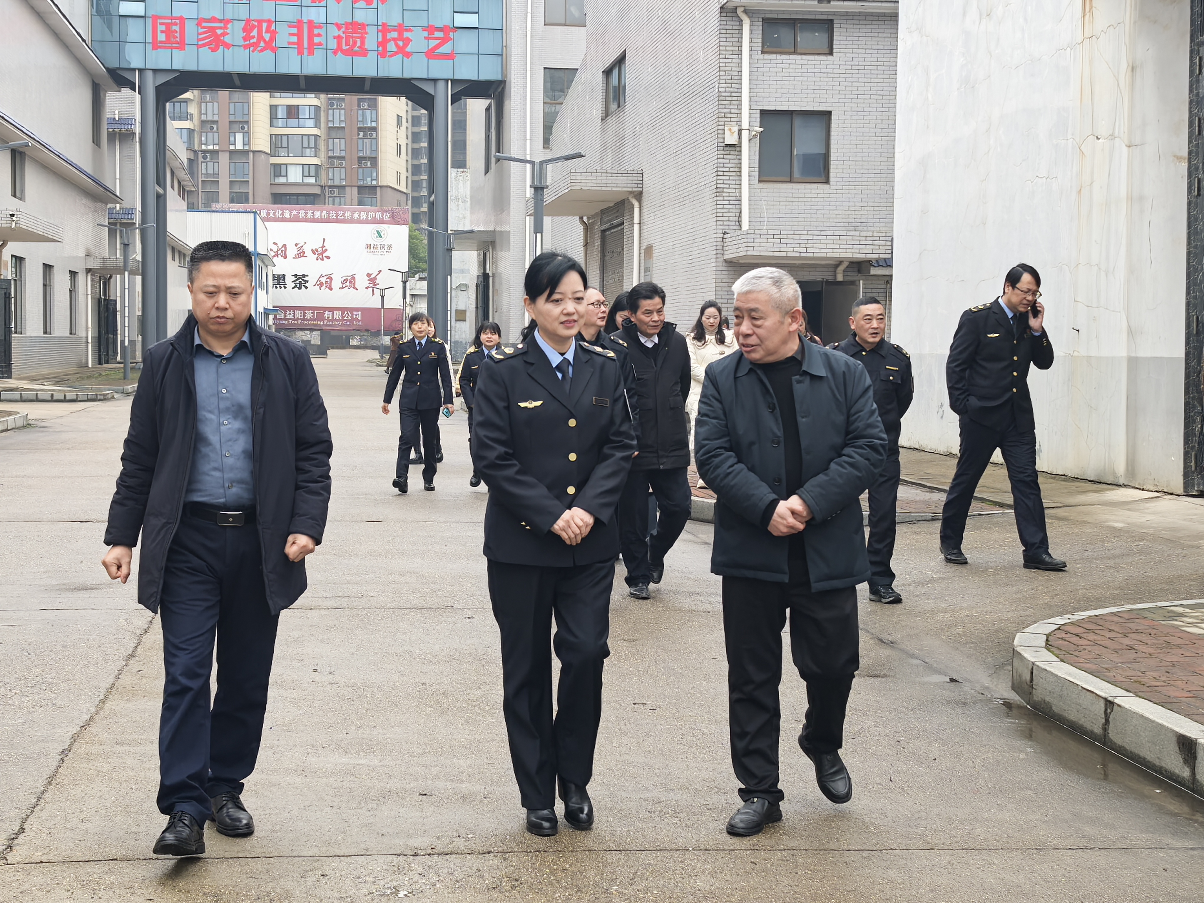 益陽市消保委走進(jìn)湘益茯茶 見證非遺技藝的品質(zhì)堅(jiān)守